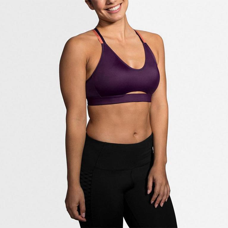 Brooks Fastforward Free Womens Running Bra Ireland Purple (HOPX-90413)